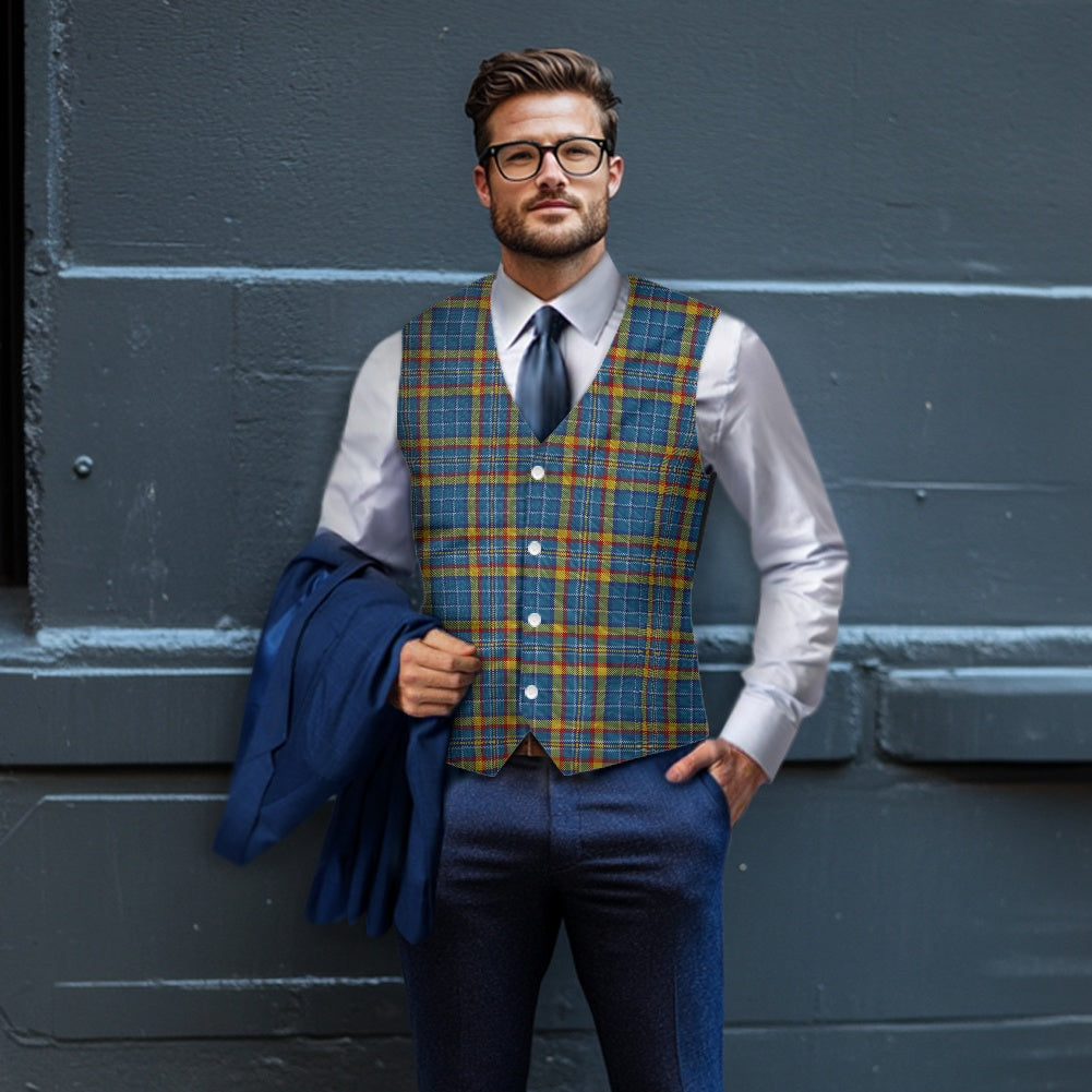 Clan Healy Tartan Suit vest jacket