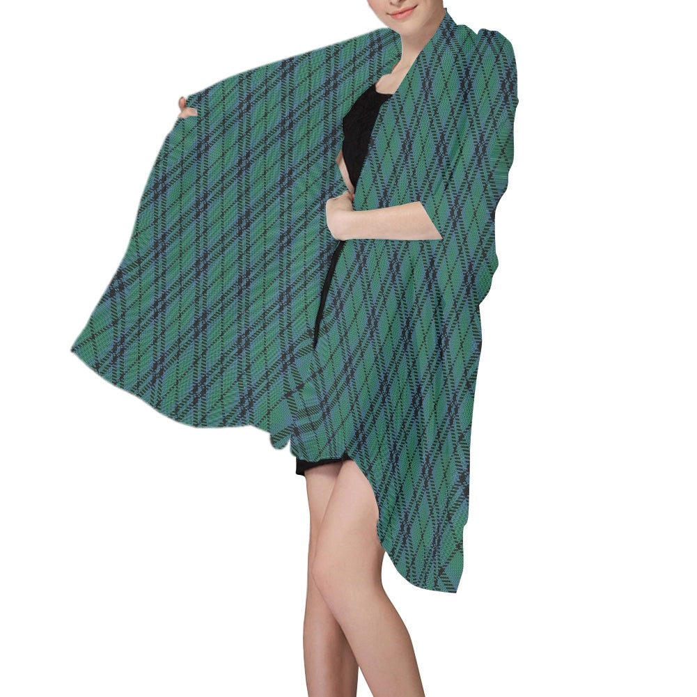 Clan Keith Ancient Tartan Chiffon Scarf
