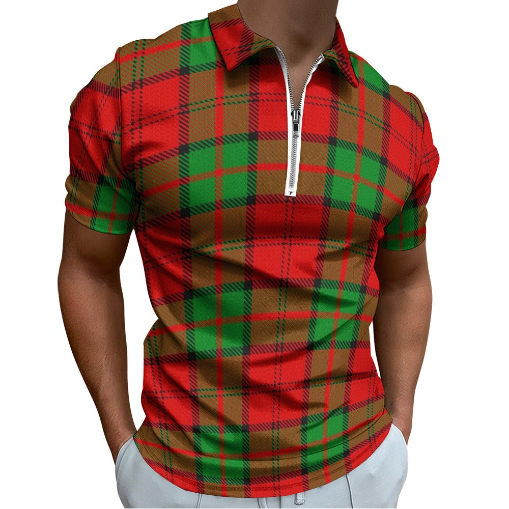 Clan Dunbar Tartan Short sleeve polo shirt