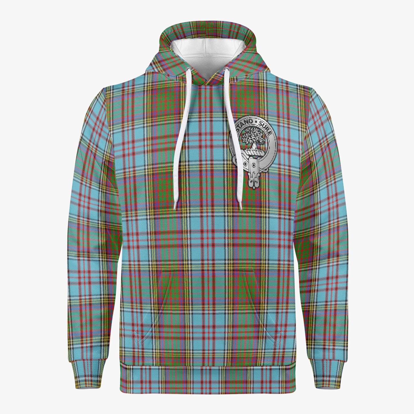 Clan Anderson Crest & Tartan Unisex Hoodie