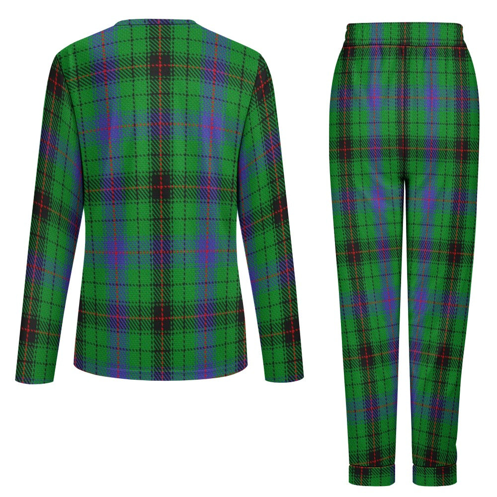 Clan Davidson Tartan Women's Pajama Set