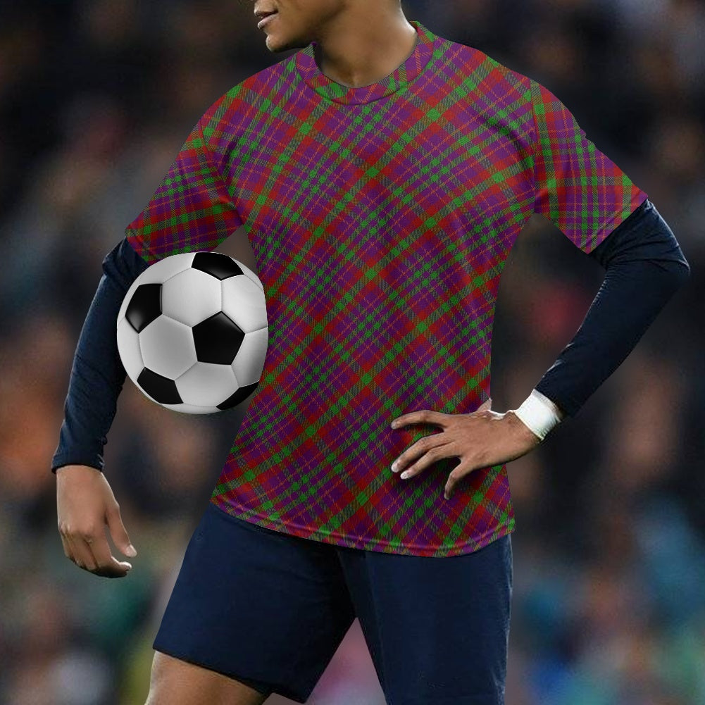 Clan Fiddes Tartan Bias Football Shirt
