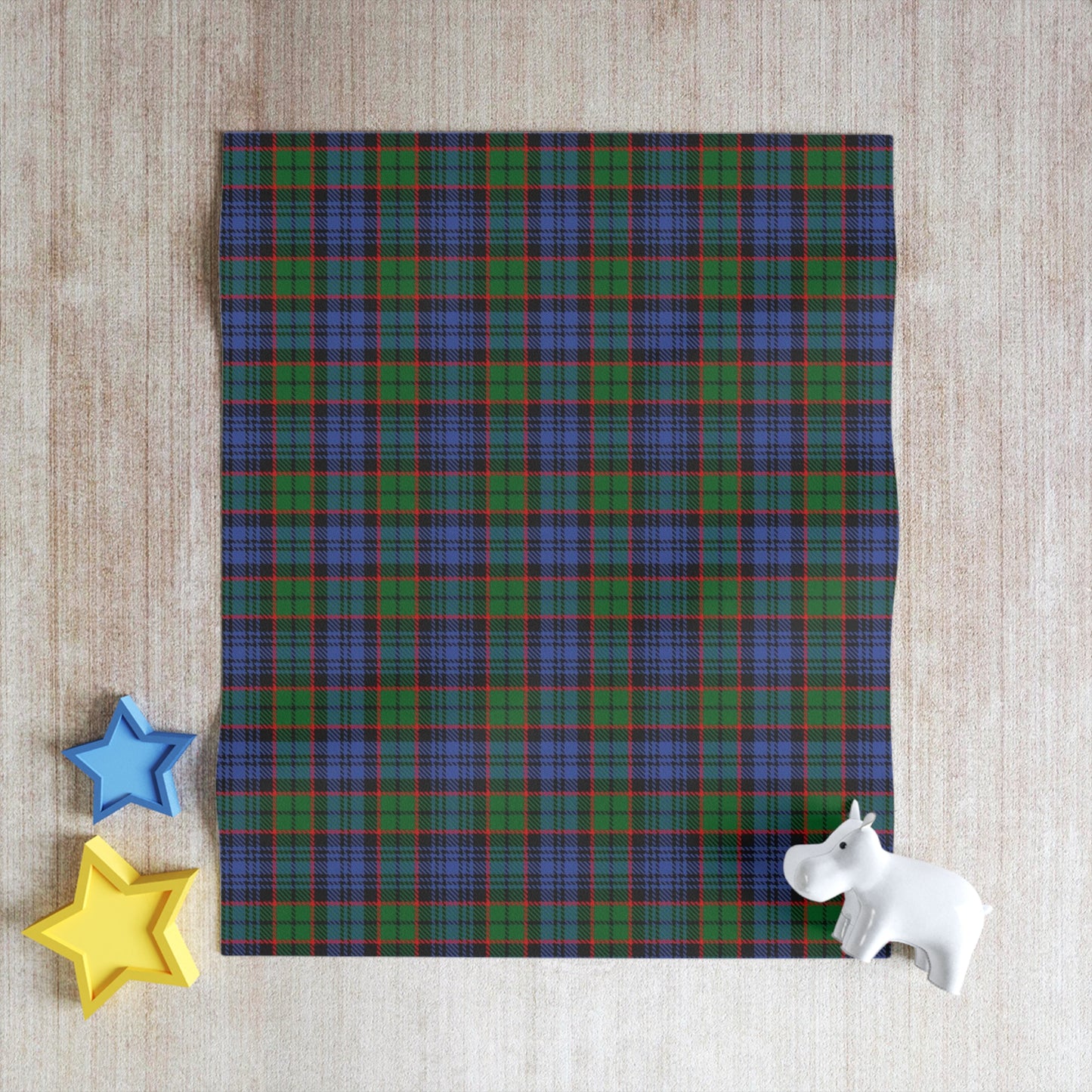 Clan Fletcher Tartan Throw Blanket