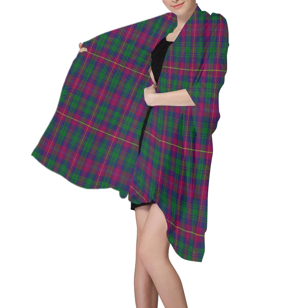 Clan Cairns Tartan Chiffon Scarf