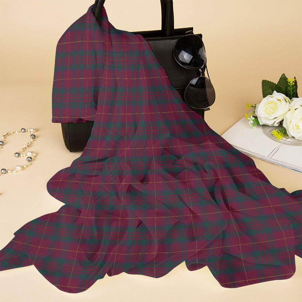 Wanstall Kent Tartan Chiffon Scarf