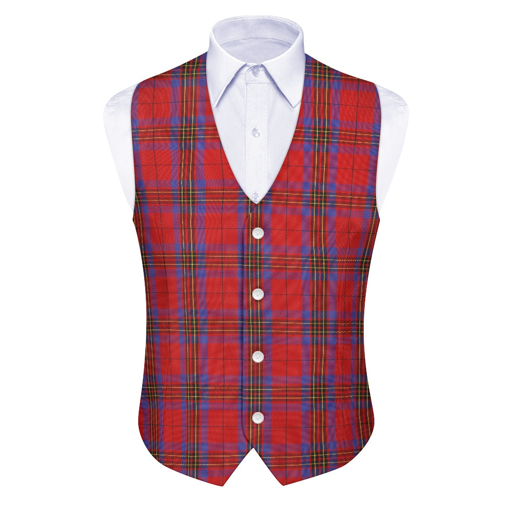 Clan Leslie Tartan Suit vest jacket