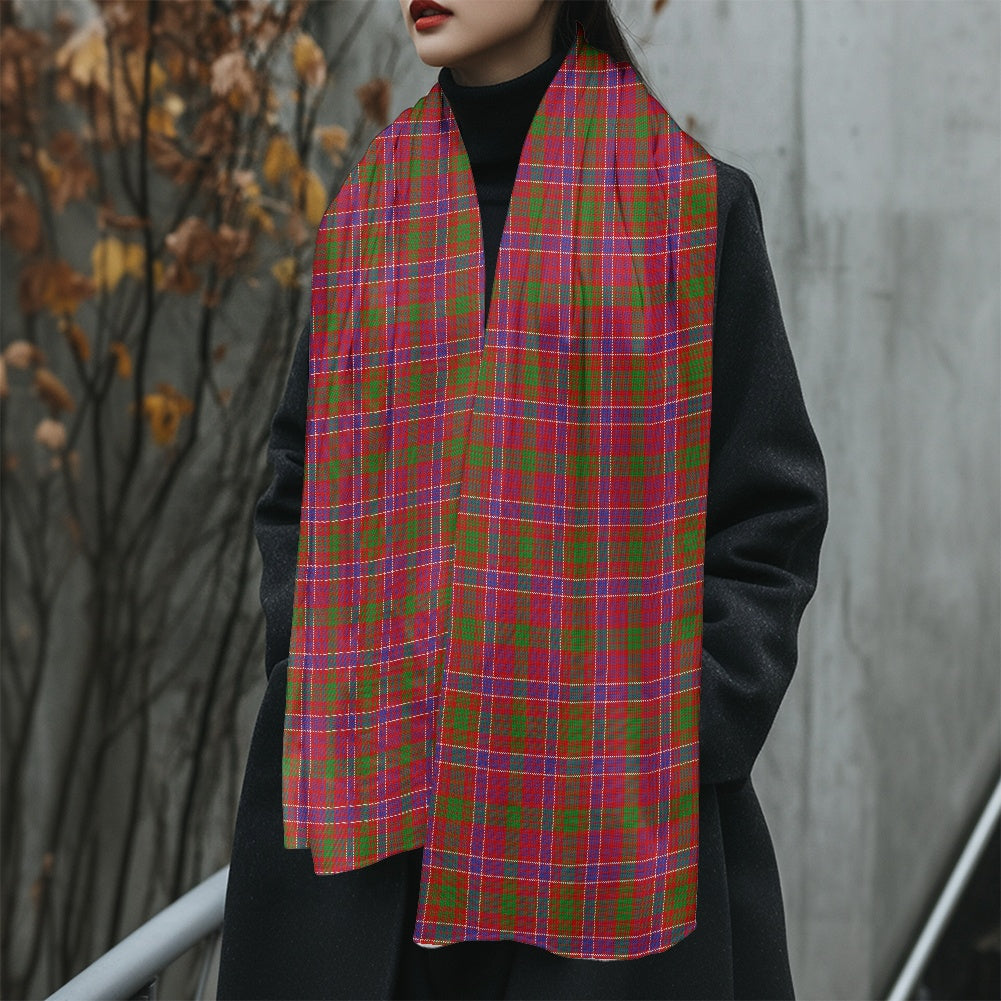 Clan MacRae Tartan Fluffy scarf