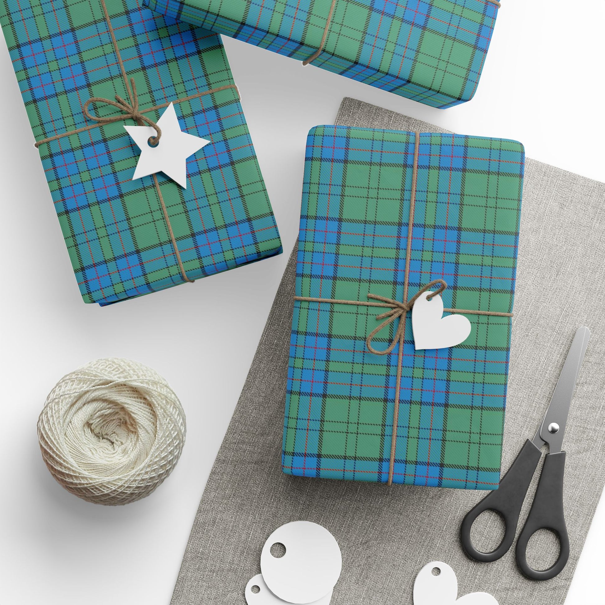 Clan Lockhart Tartan Wrapping Papers