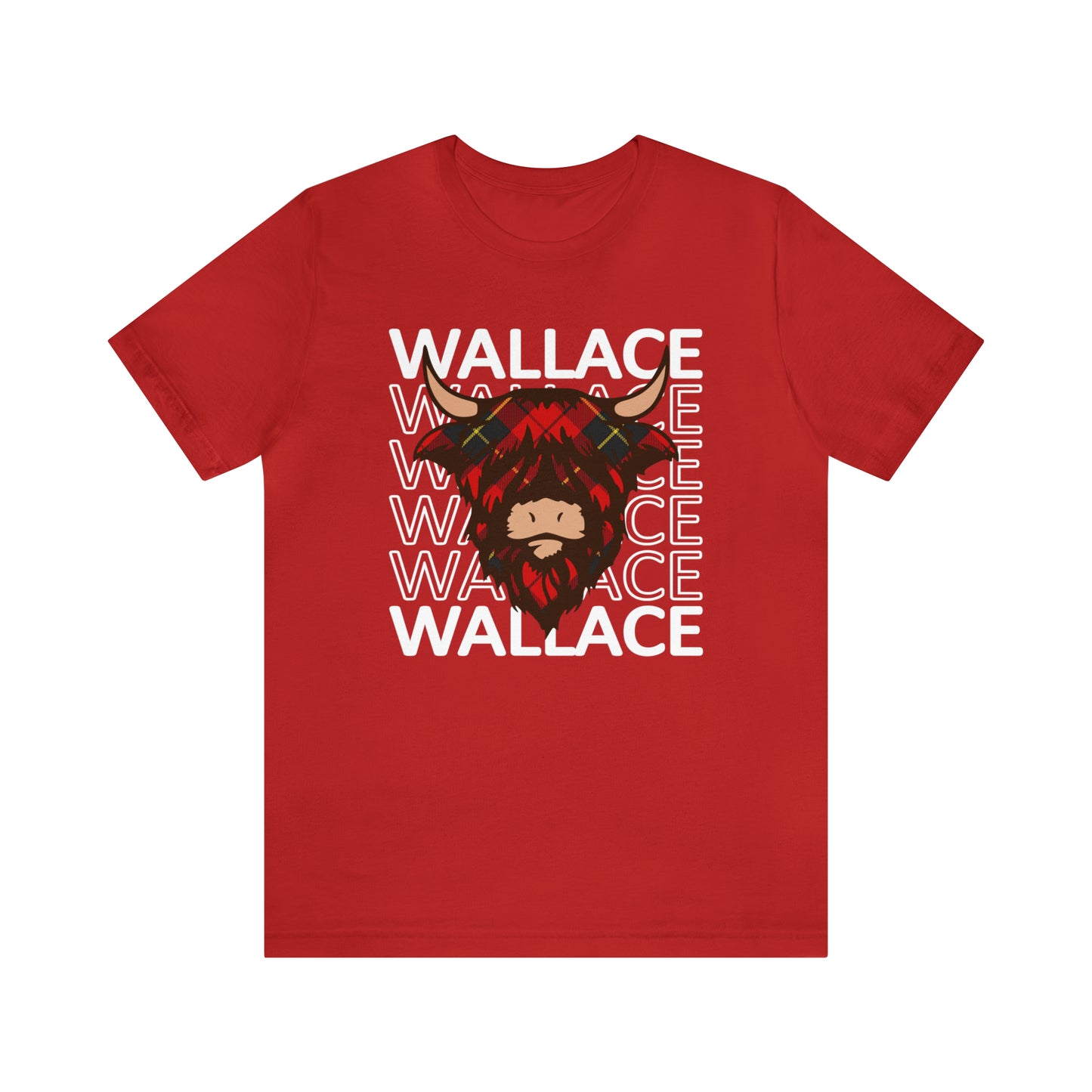 Clan Wallace | Hairy Coo | Unisex T-Shirt