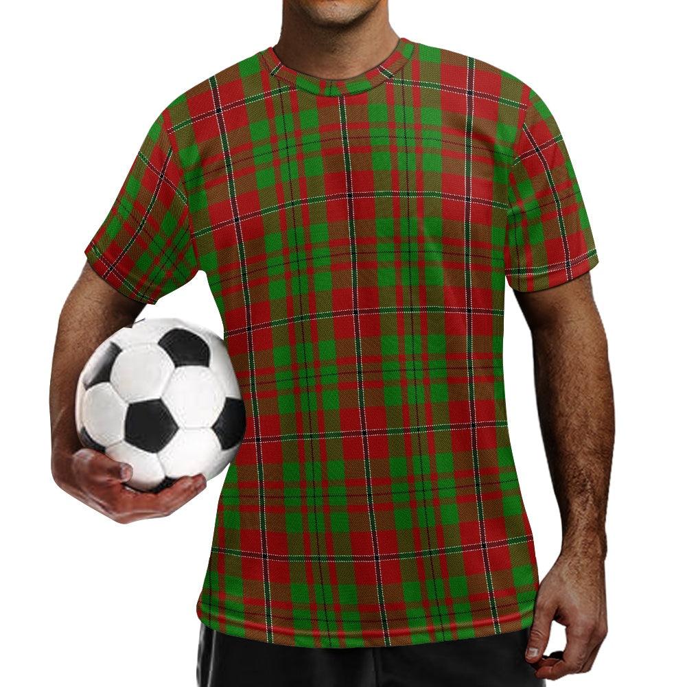 Clan MacNee Tartan Football Shirt white