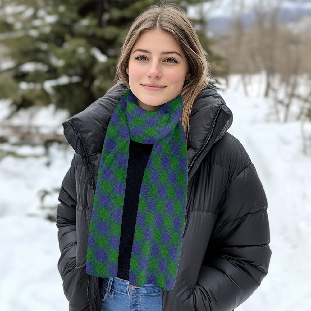 Clan Barclay Tartan Fluffy scarf