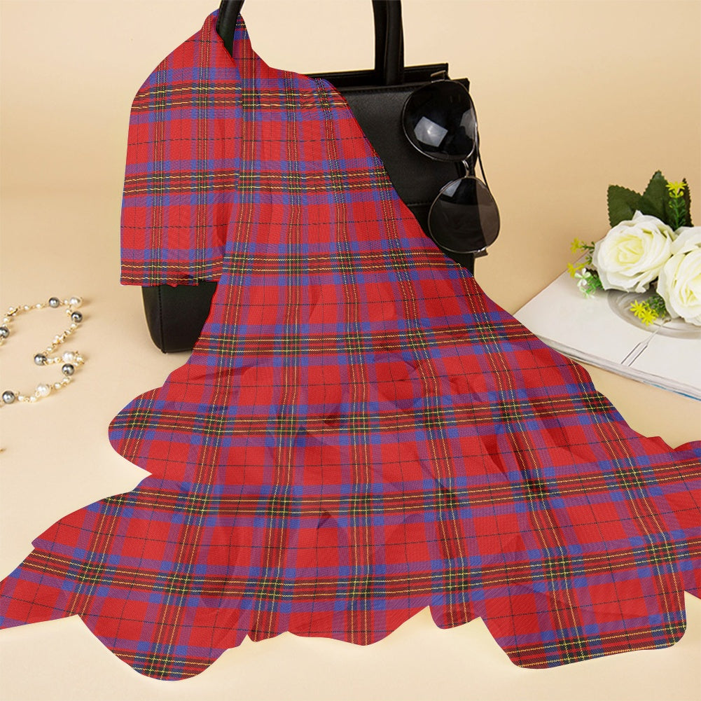 Clan Leslie Tartan Chiffon Scarf