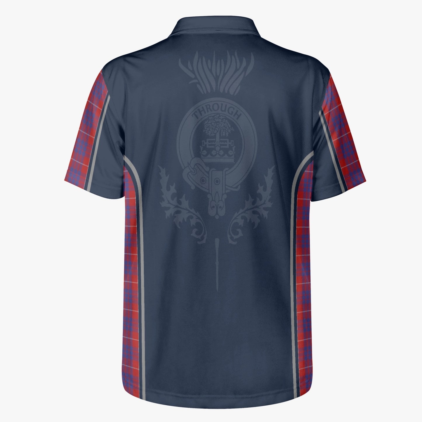 Clan Hamilton Crest & Tartan Polo Shirt