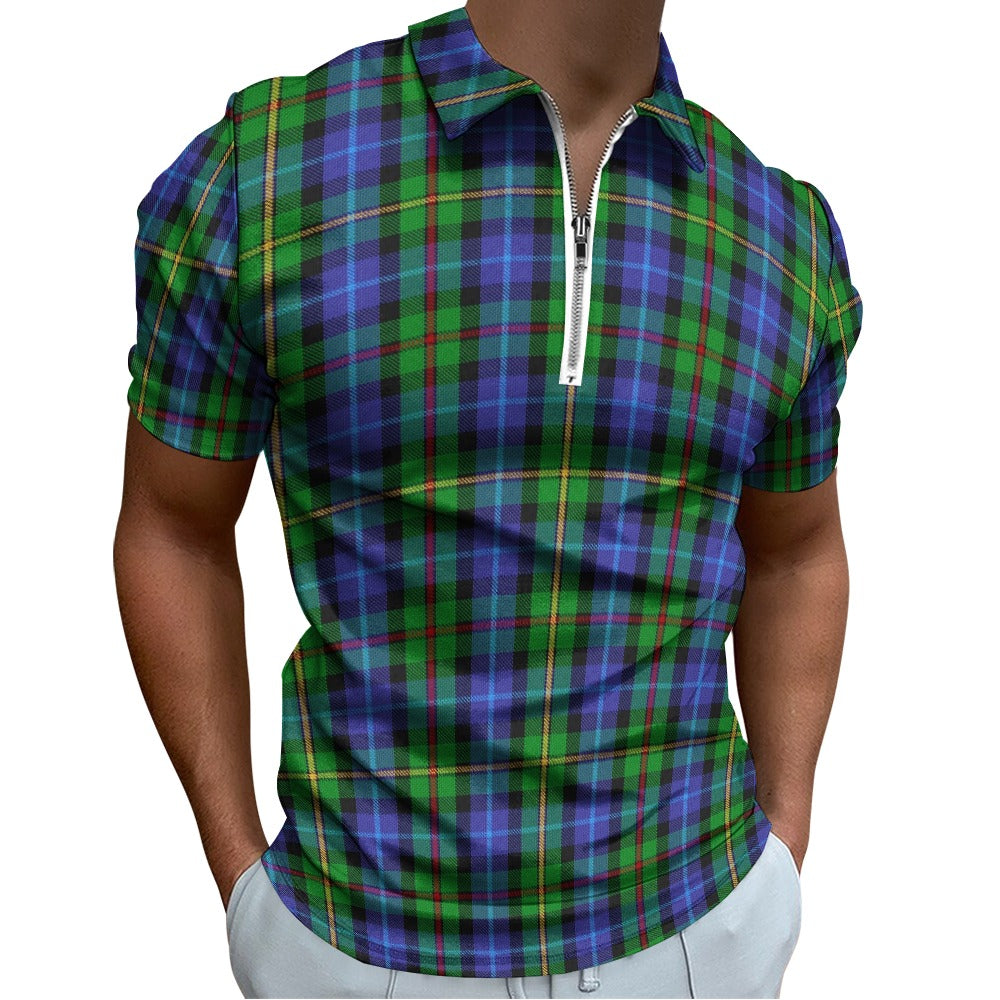 Clan Smith Tartan Short sleeve polo shirt