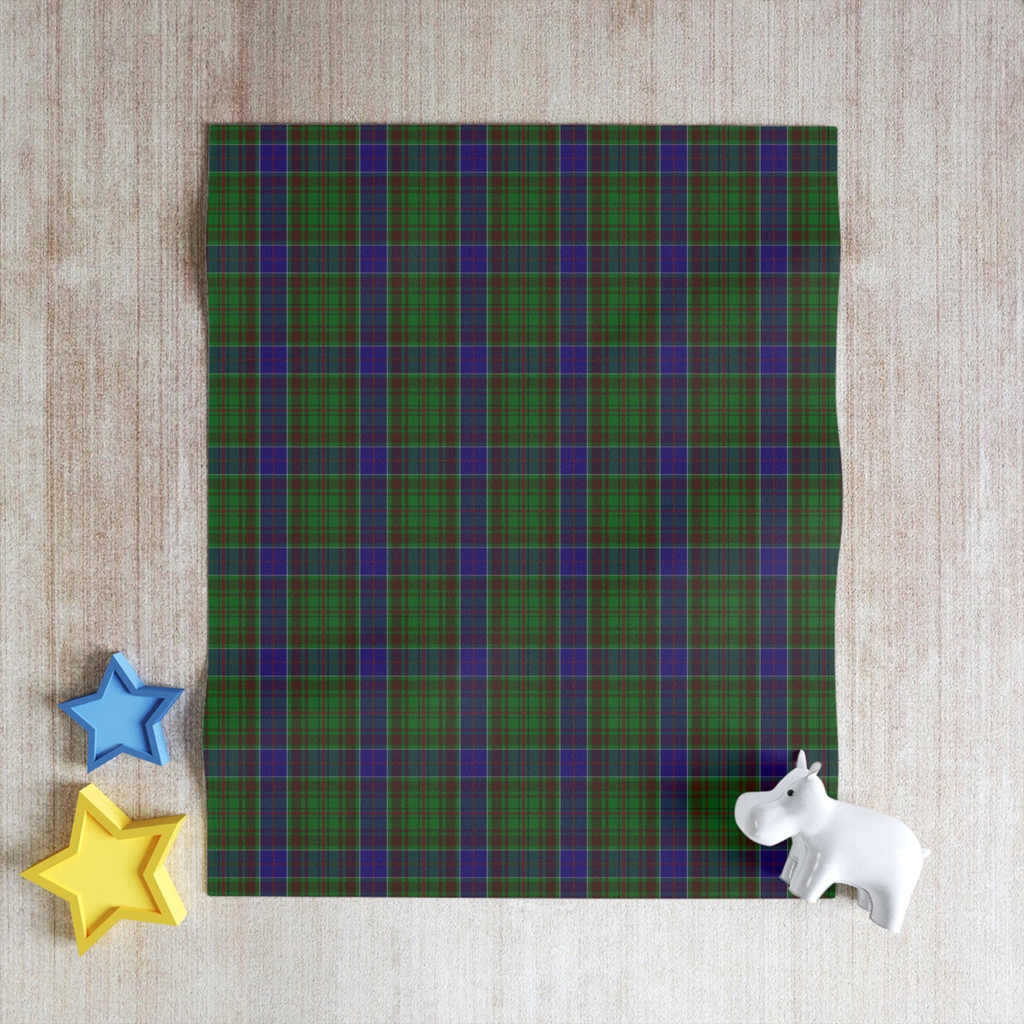 Clan Adams Tartan Throw Blanket