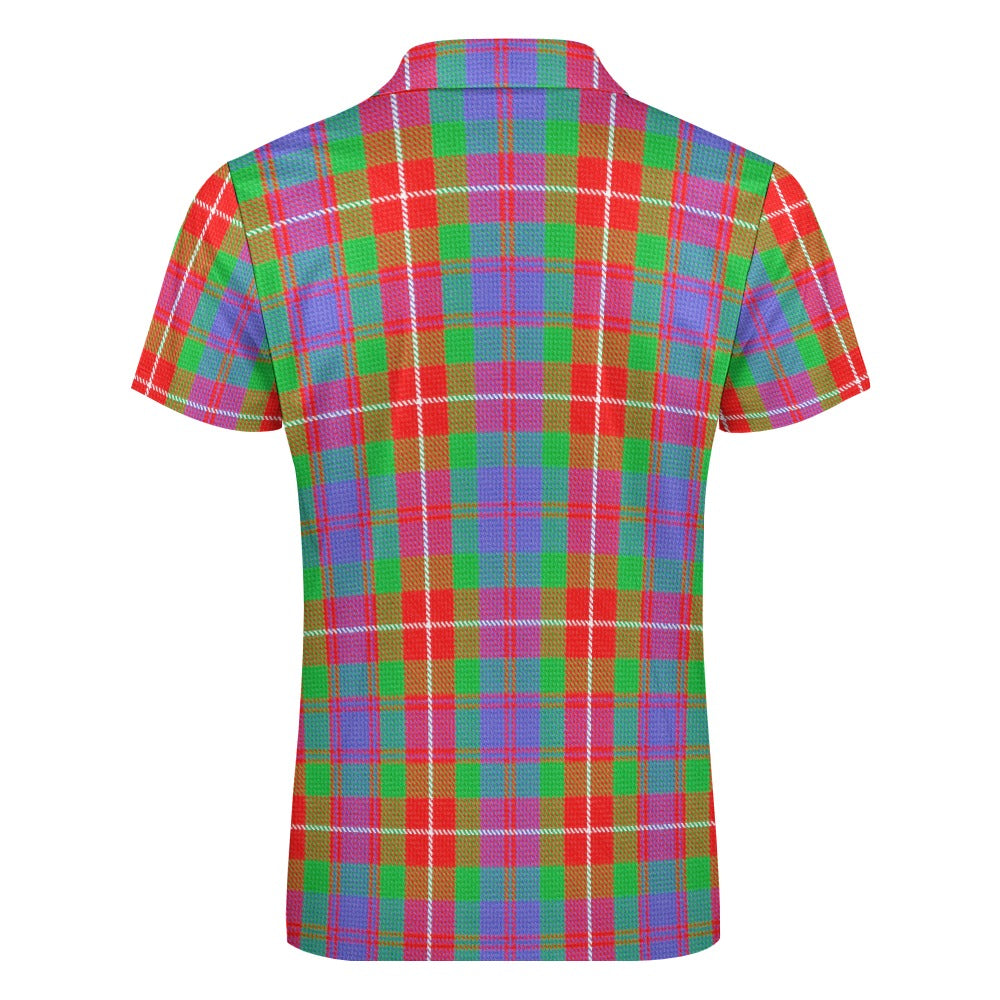 Clan Fraser of Lovat Tartan Short sleeve polo shirt