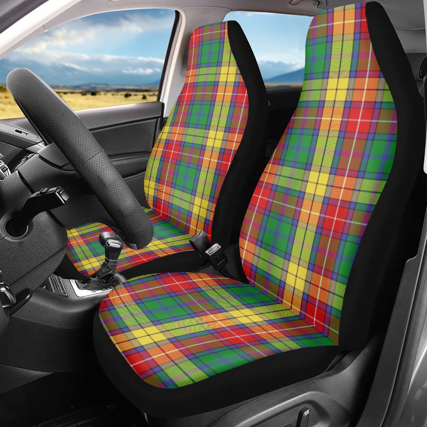 Clan Buchanan Car Seat Covers - 3Pcs