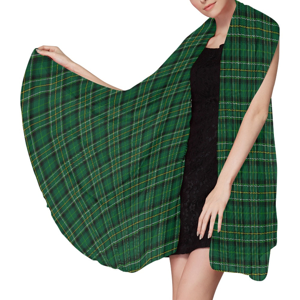 Celtic Tartan Chiffon Scarf