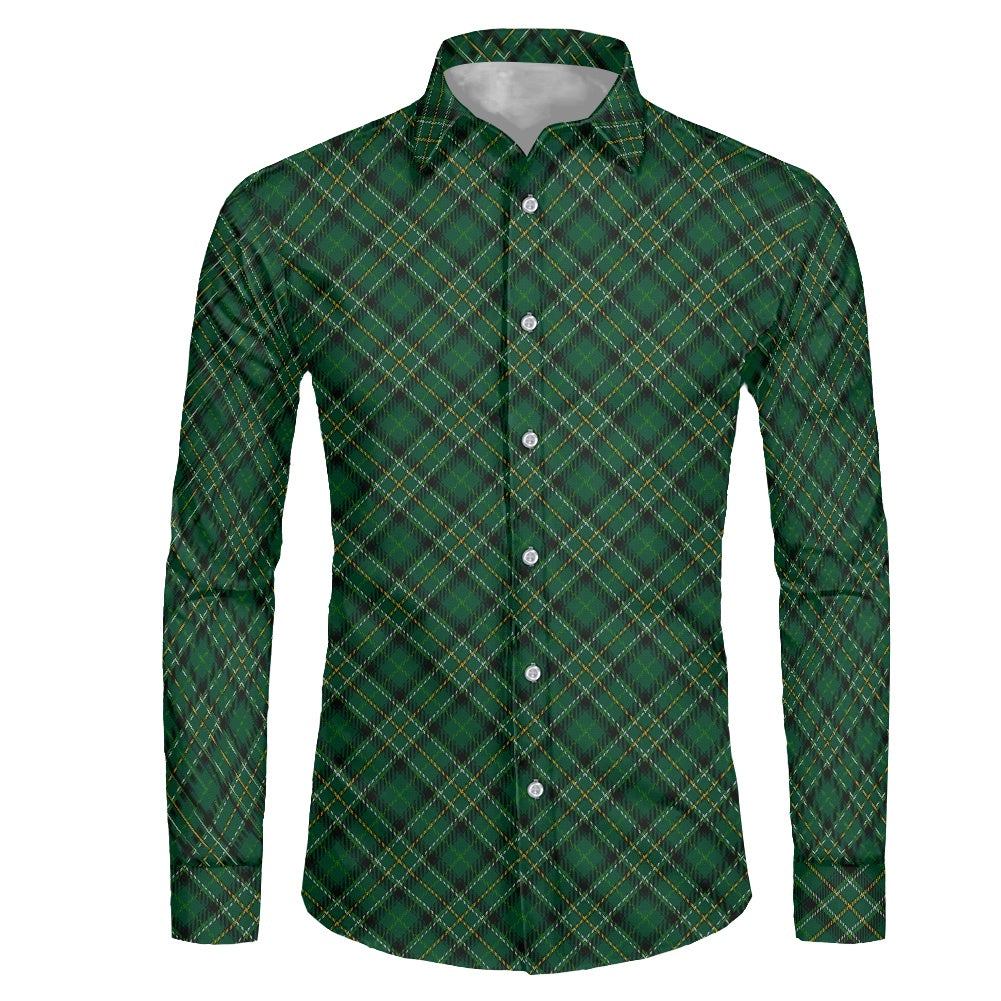 Celtic Tartan long-sleeved shirt