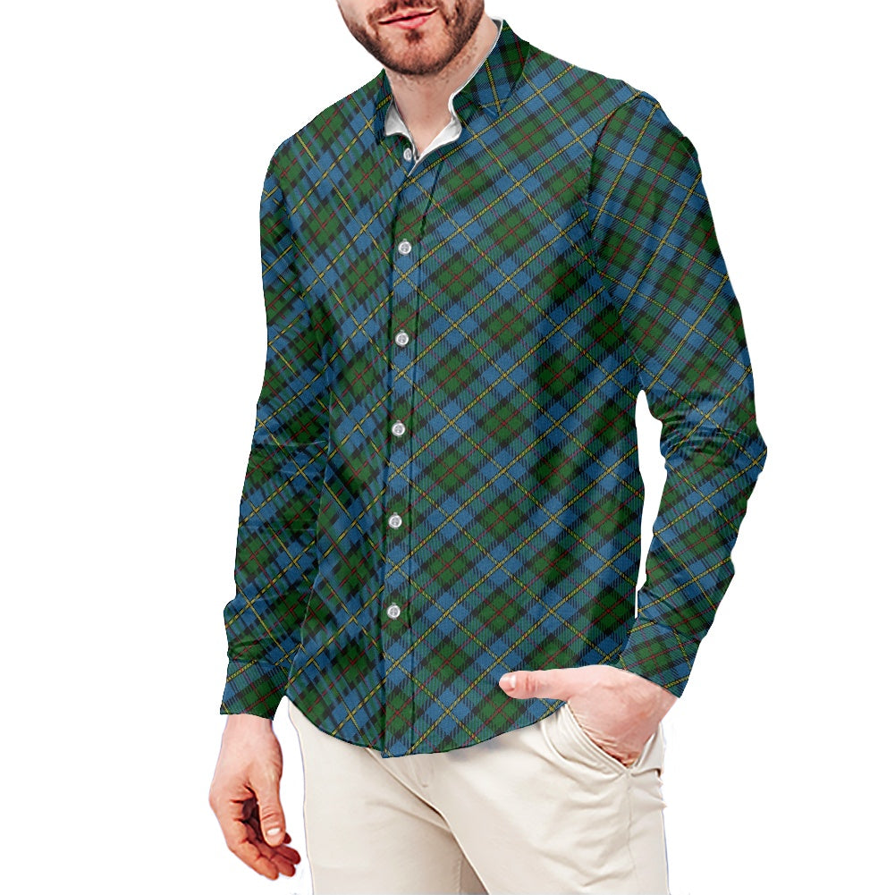 Clan MacLeod of Harris Tartan Men's long-sleeved shirt