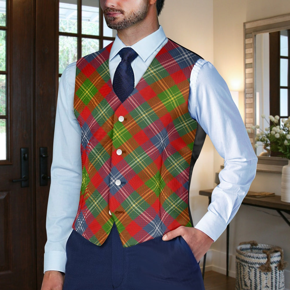 Clan Forrester Tartan Suit vest jacket