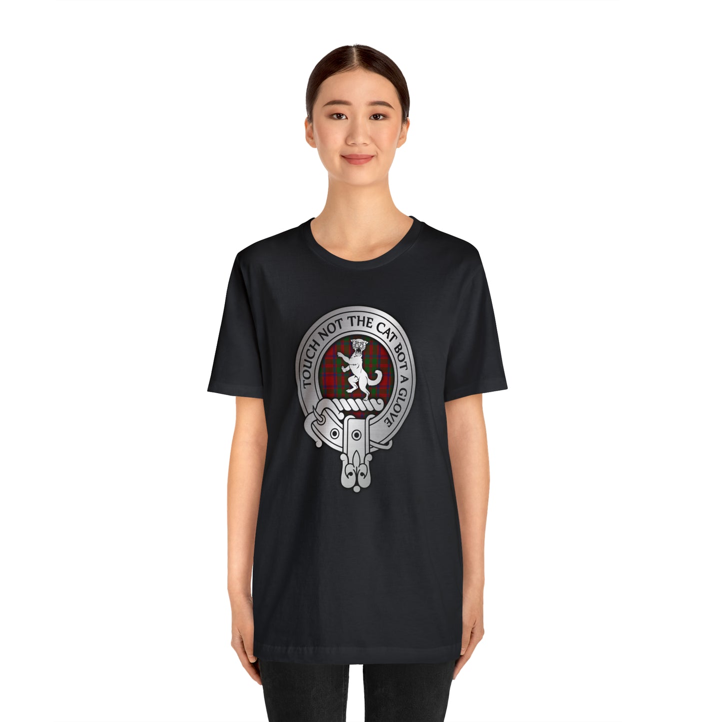 Clan MacIntosh | MacKintosh Crest & Tartan | Unisex T-Shirt