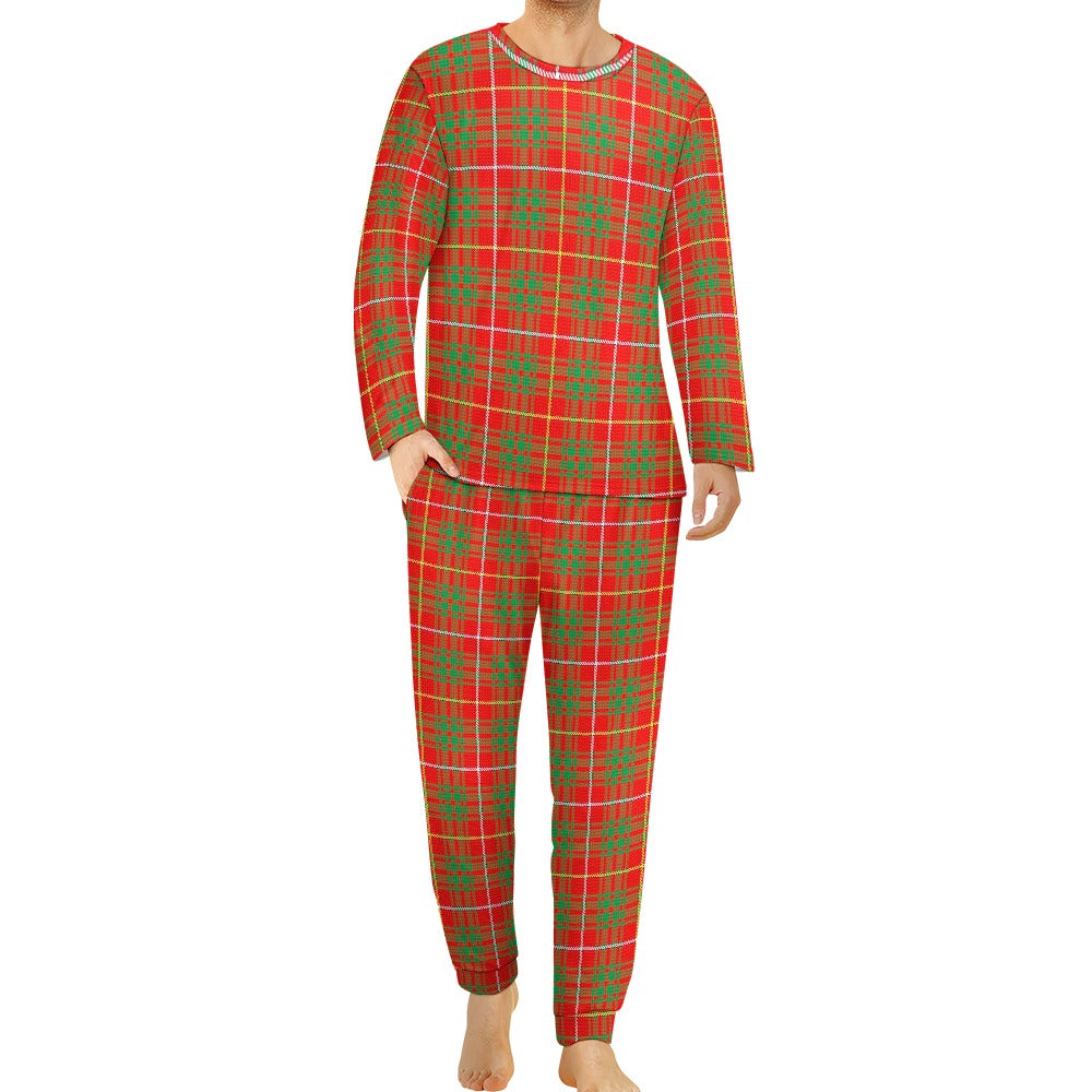 Clan Bruce Tartan Men's Pajama suit