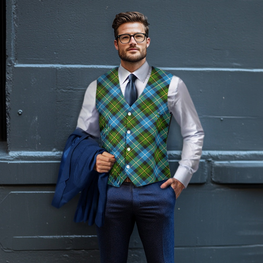 Clan MacNeil Tartan Bias Suit vest jacket