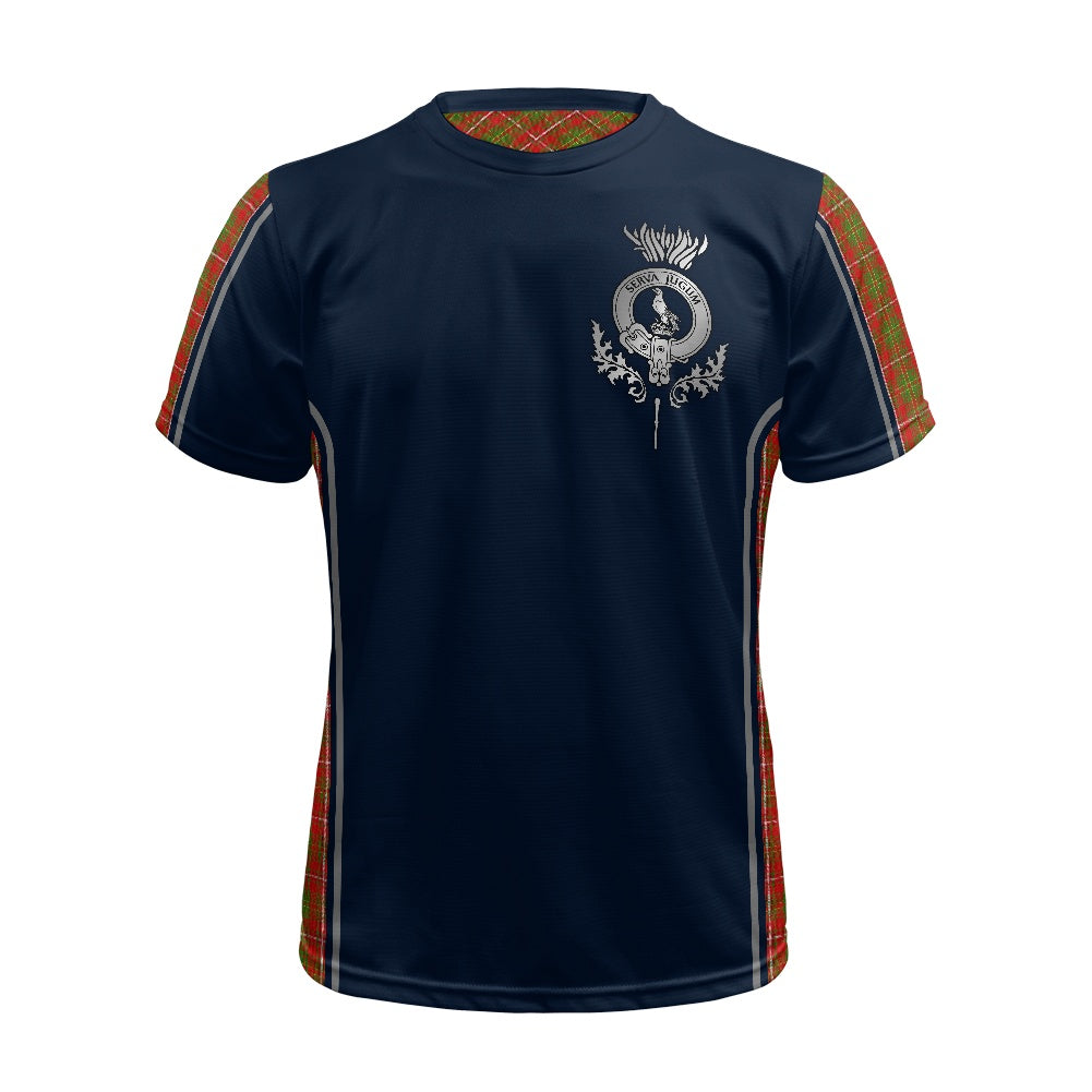 Clan Hay Crest & Tartan Football Shirt