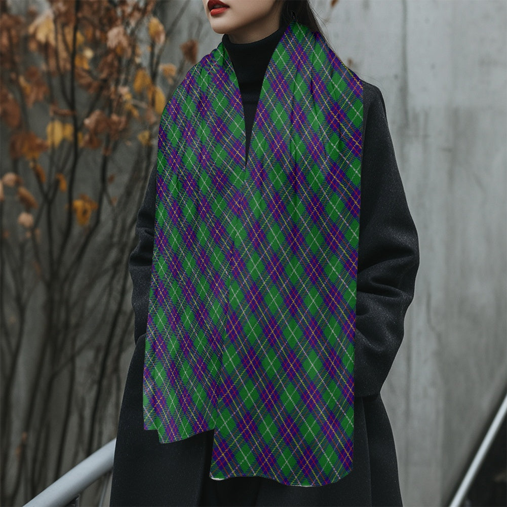 Clan Inglis Tartan Fluffy scarf