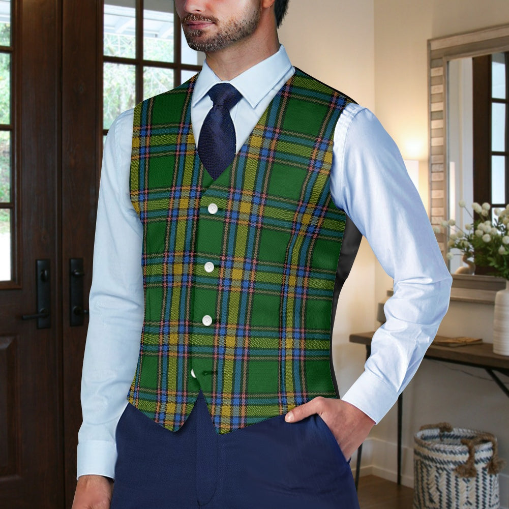 Canada - Alberta Tartan Suit vest jacket