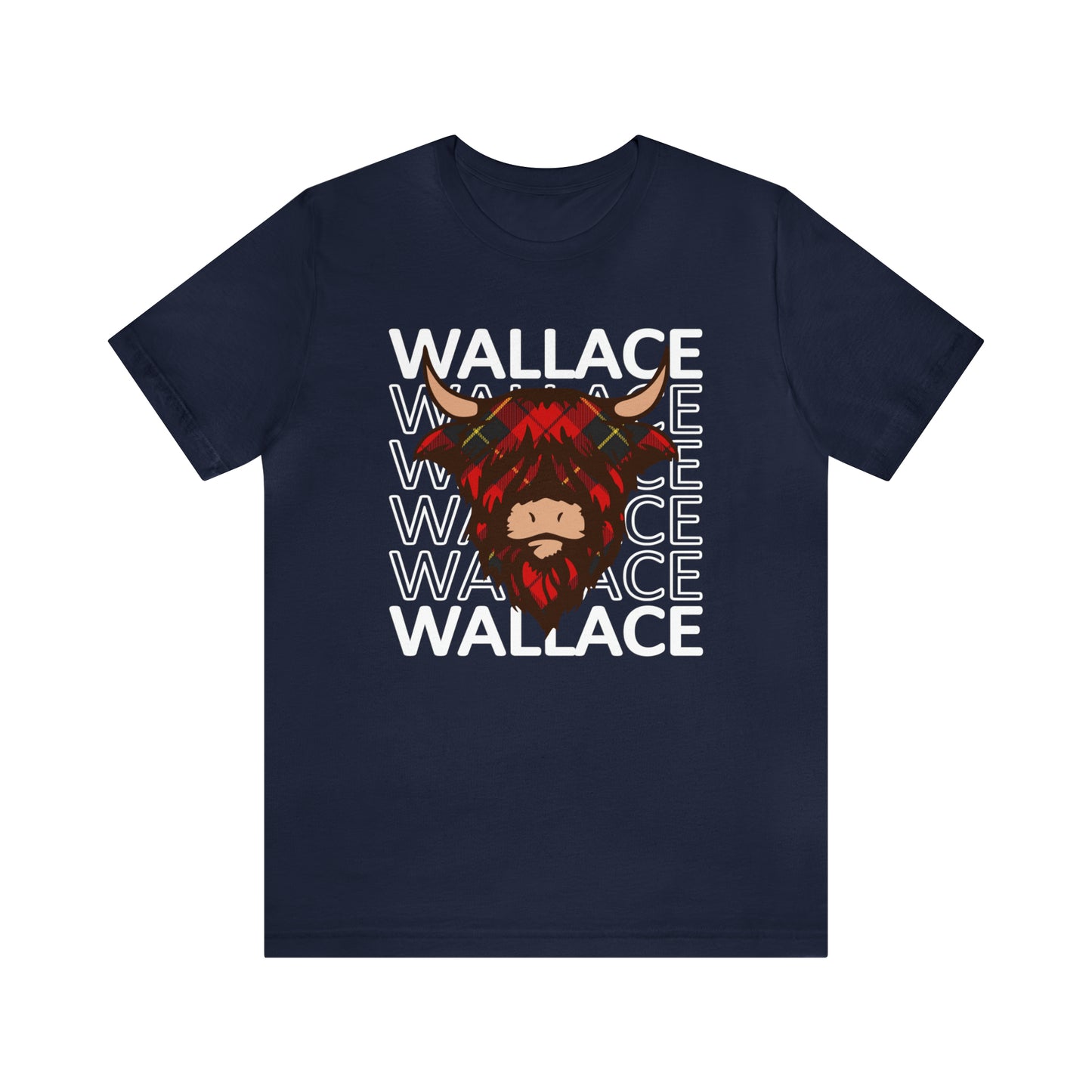 Clan Wallace | Hairy Coo | Unisex T-Shirt