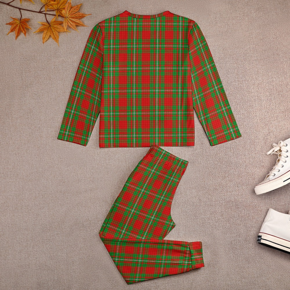 Clan MacGregor Tartan Girl's Pajama suit