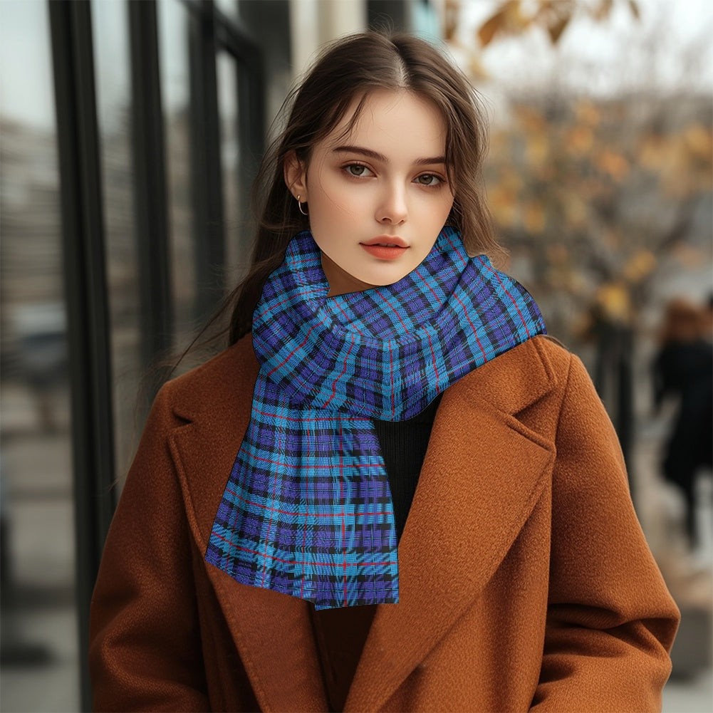 Clan MacCorquodale Tartan Fluffy scarf