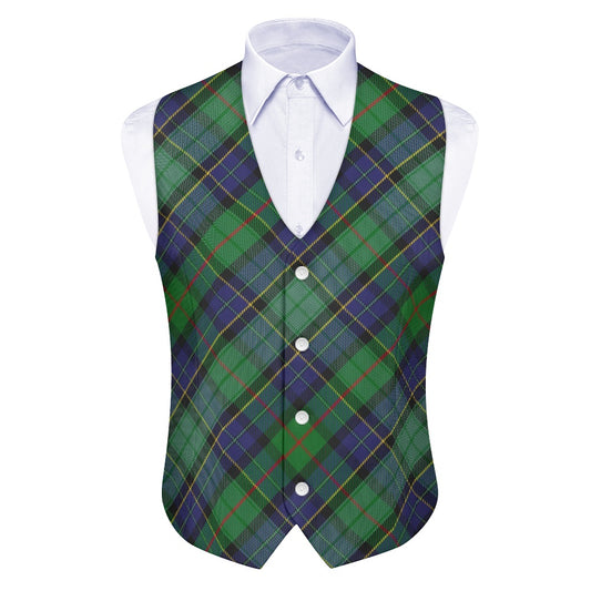 Irish Province Leinster Tartan Waistcoat