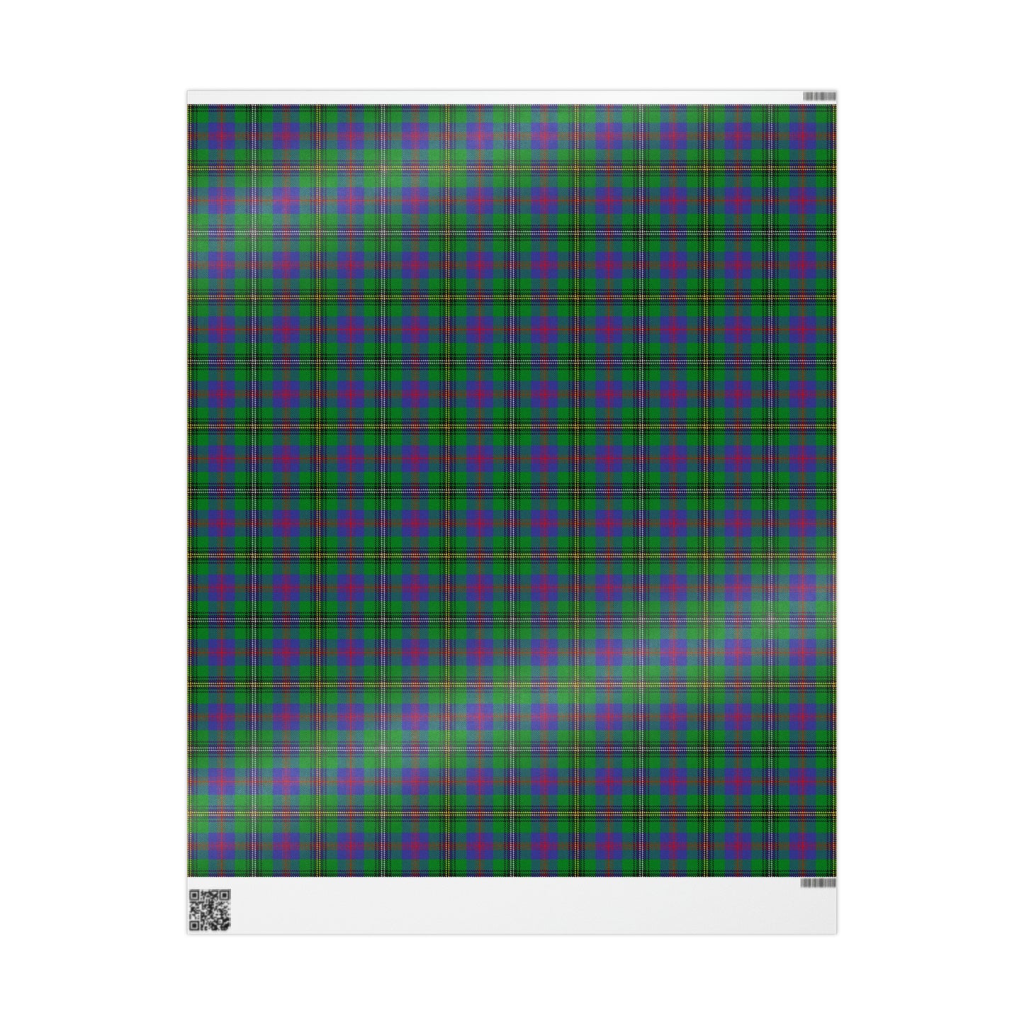 Clan Wood Tartan Wrapping Papers