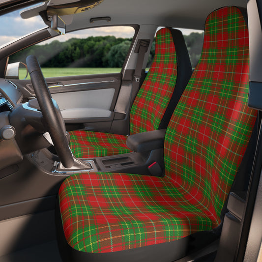 Clan Burnett Tartan Car Seat Covers