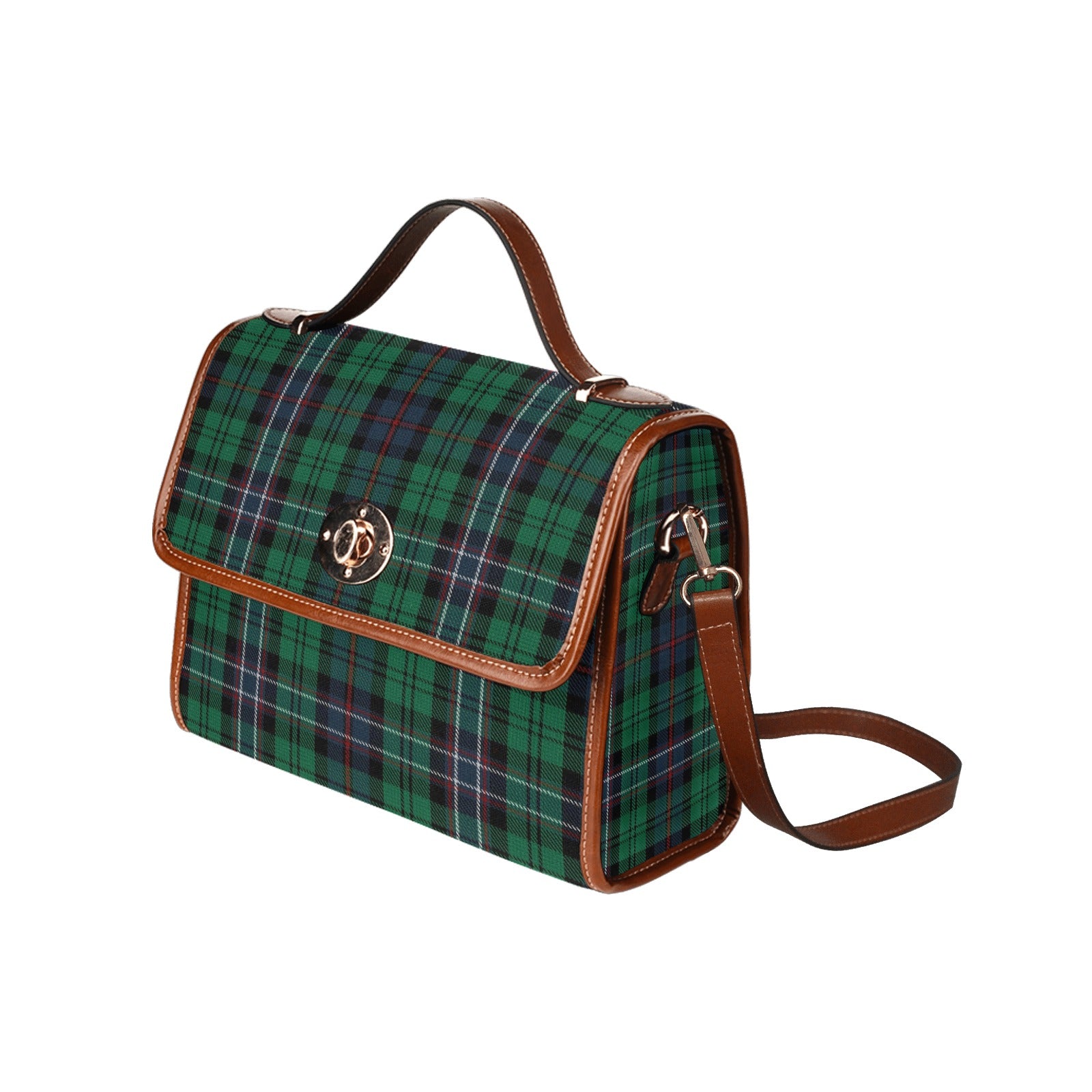 Scottish National Tartan Waterproof Canvas Handbag