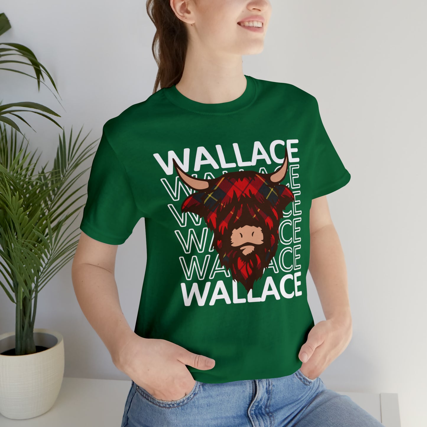 Clan Wallace | Hairy Coo | Unisex T-Shirt