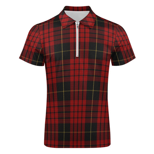 Clan MacQueen Tartan Short sleeve polo shirt