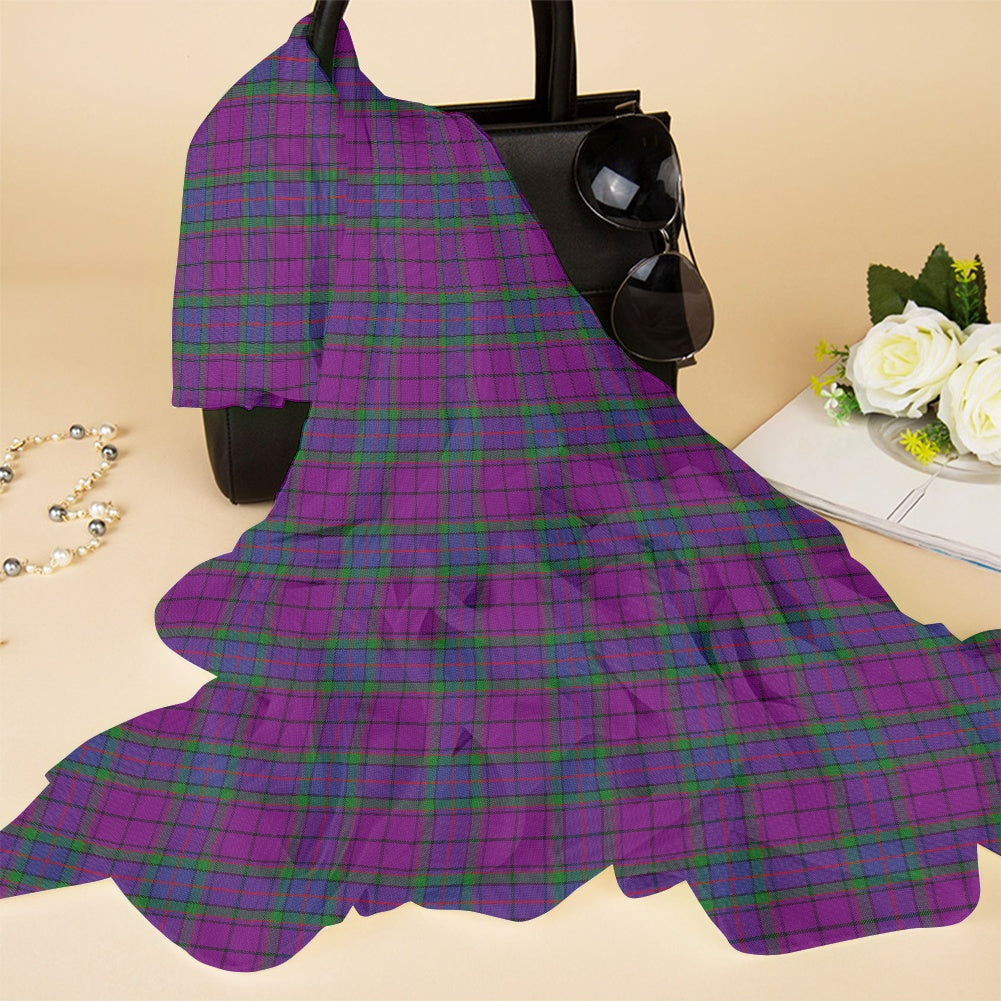 Clan Wardlaw Tartan Chiffon Scarf