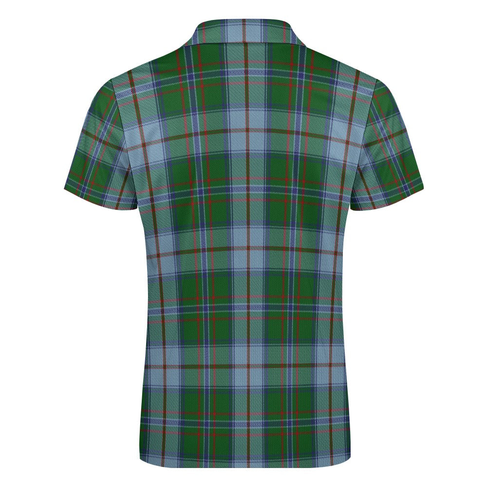 US State - Maine Tartan Short sleeve polo shirt