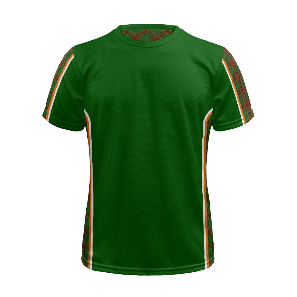 Irish County Cavan Tartan Strip Football Shirt