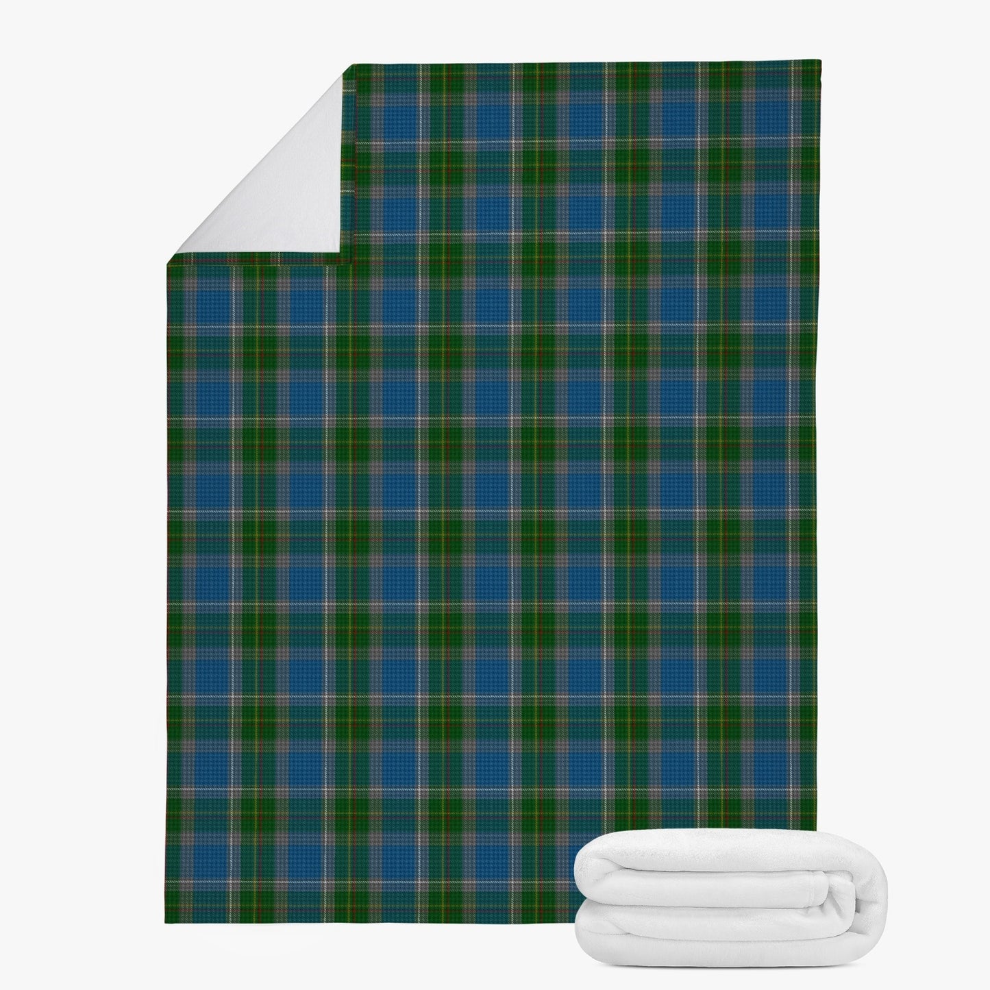 US State - Connecticut Tartan Fleece Blanket