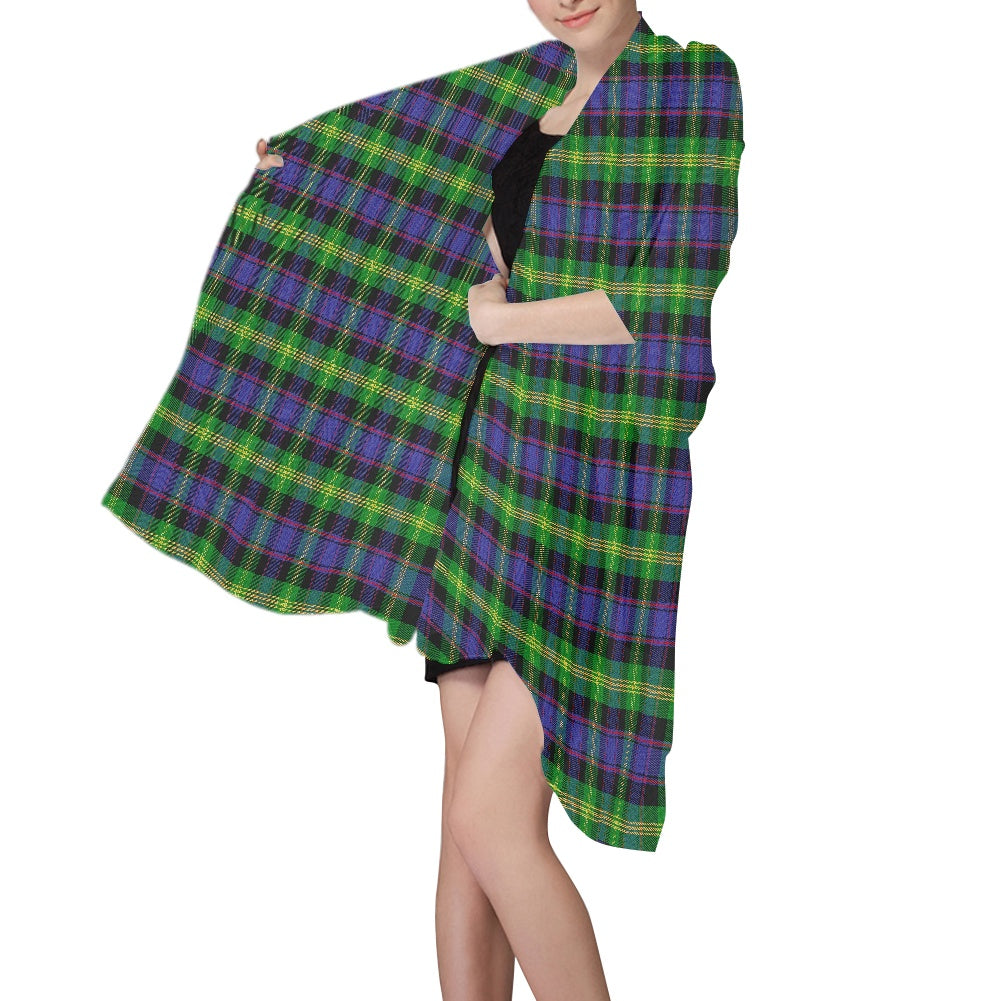 Clan Watson Tartan Chiffon Scarf