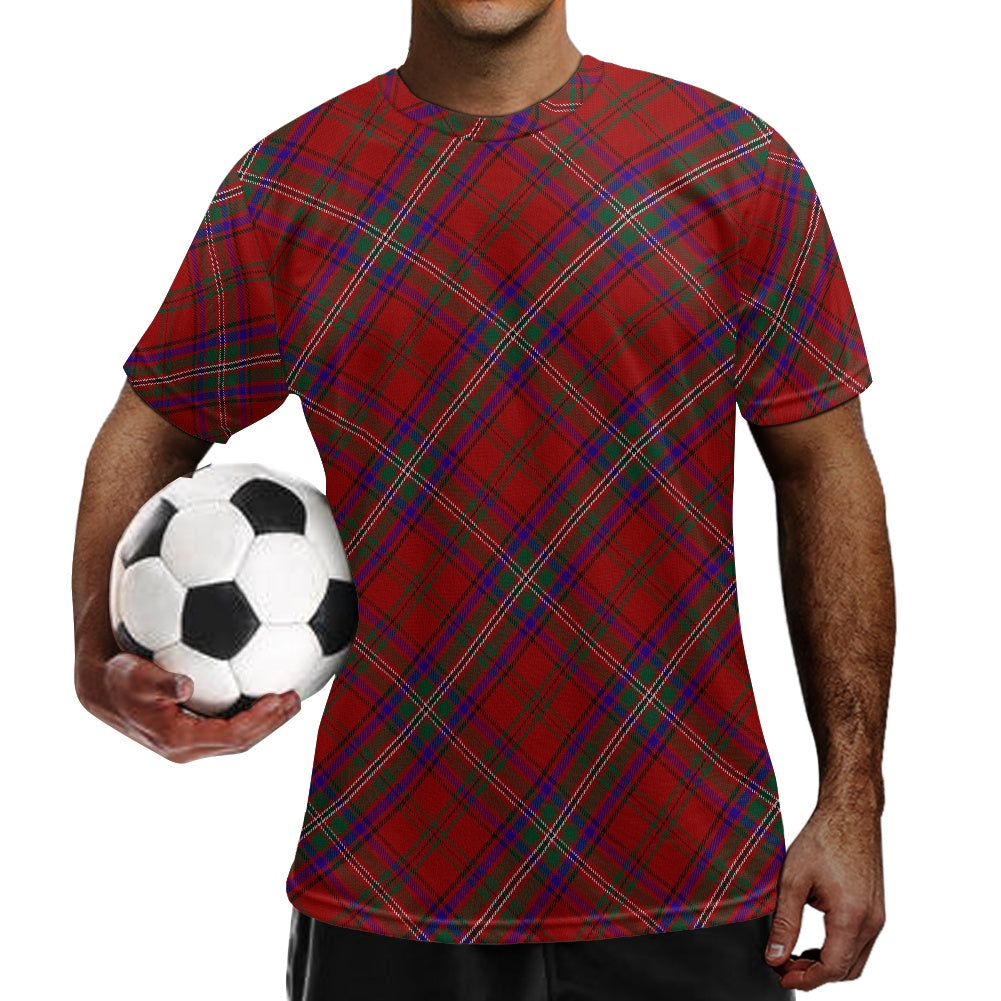 Clan MacClure Tartan Football Shirt white