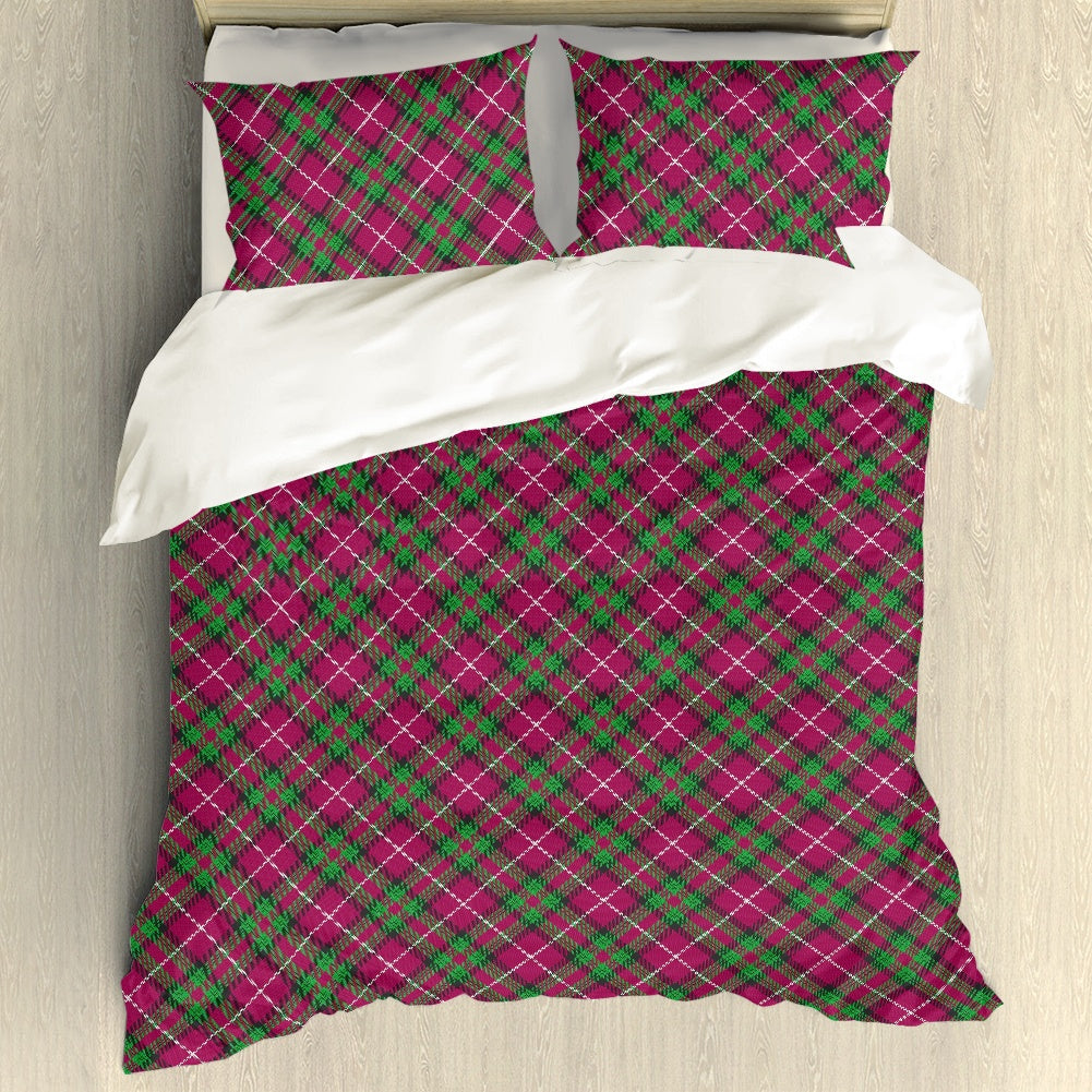 Clan Stewart of Bute Tartan Duvet Cover