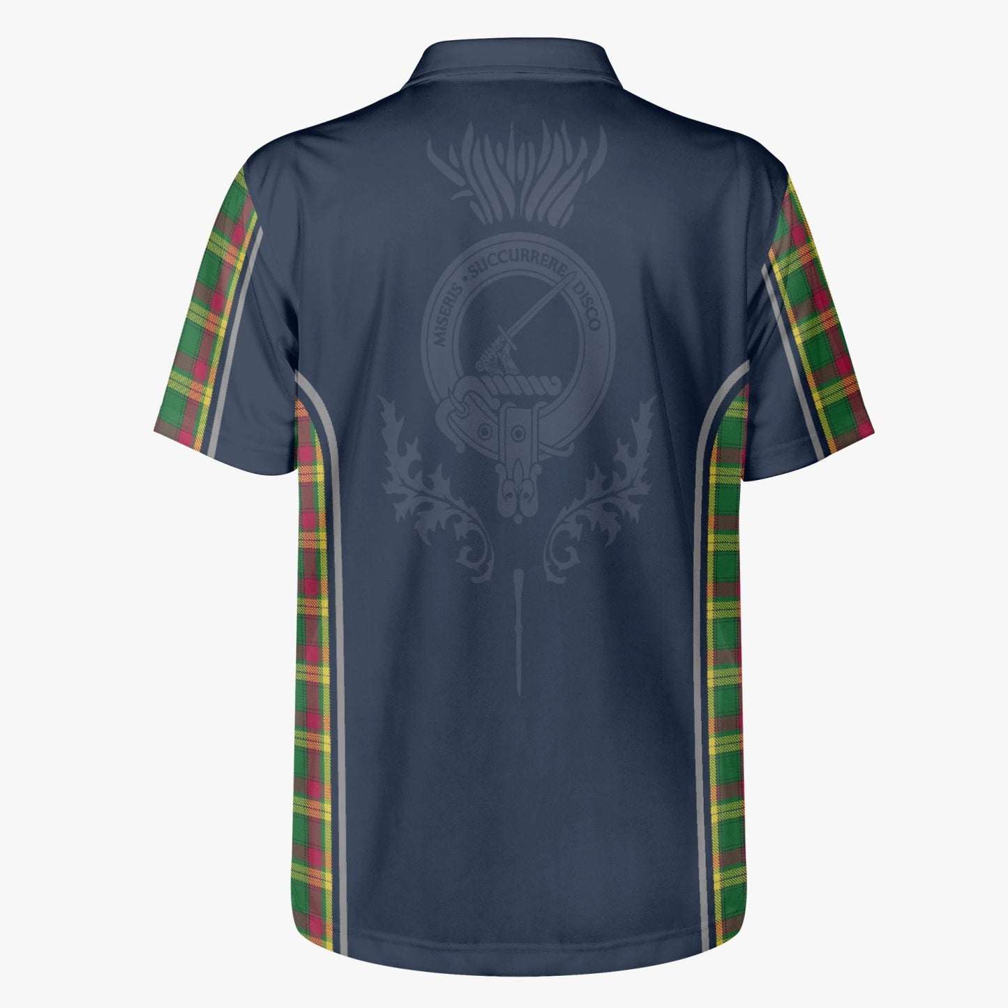 Clan MacMillan Crest & Tartan Polo Shirt