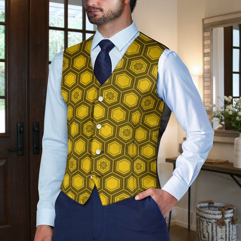 Japanese Wagara - Kikko Suit vest jacket