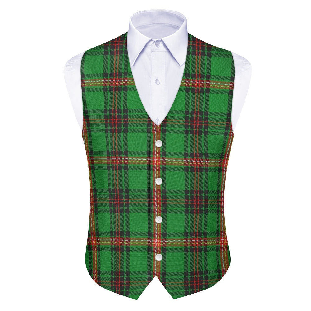 Clan Kinnear Tartan Suit vest jacket